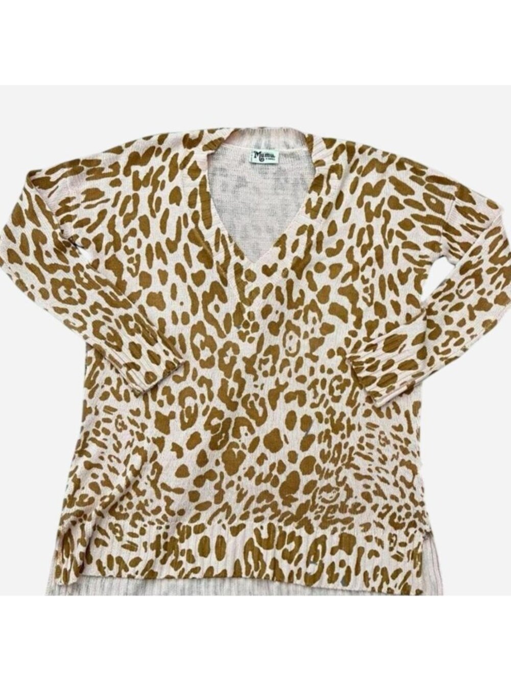 Mumu multicoloured leopard print top Size XS...